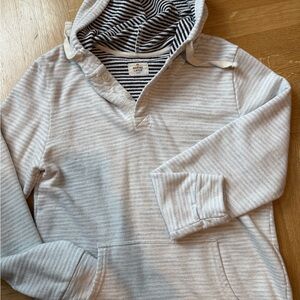Marine Layer Striped Hoodie - MENS large